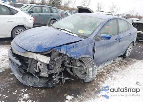 2013 Dodge Dart Sxt from USA, damaged, VIN 1C3CDFBA4DD100907